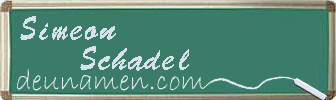 Simeon Schadel Visitenkarte